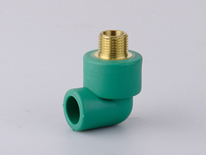 PP-R male threaded elbow